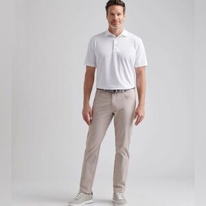 NWOT Peter Millar Performance Five-Pocket Pant Khaki Tan Men’s Size 42x32